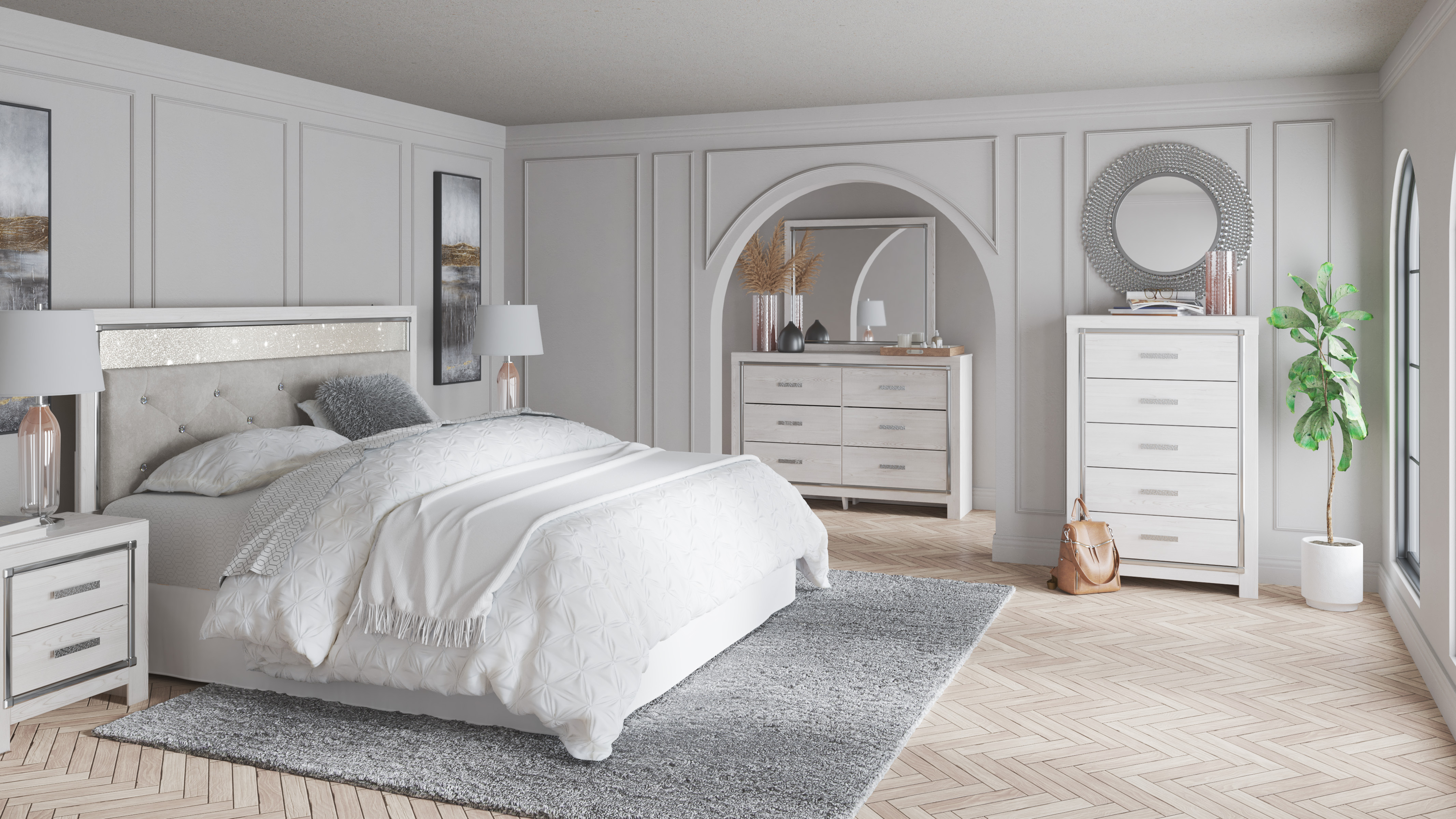 Image of a bedroom set.